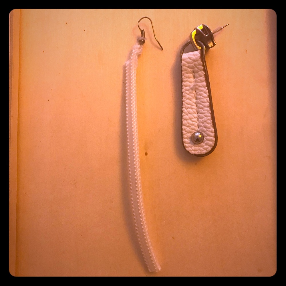 Zipper earrings